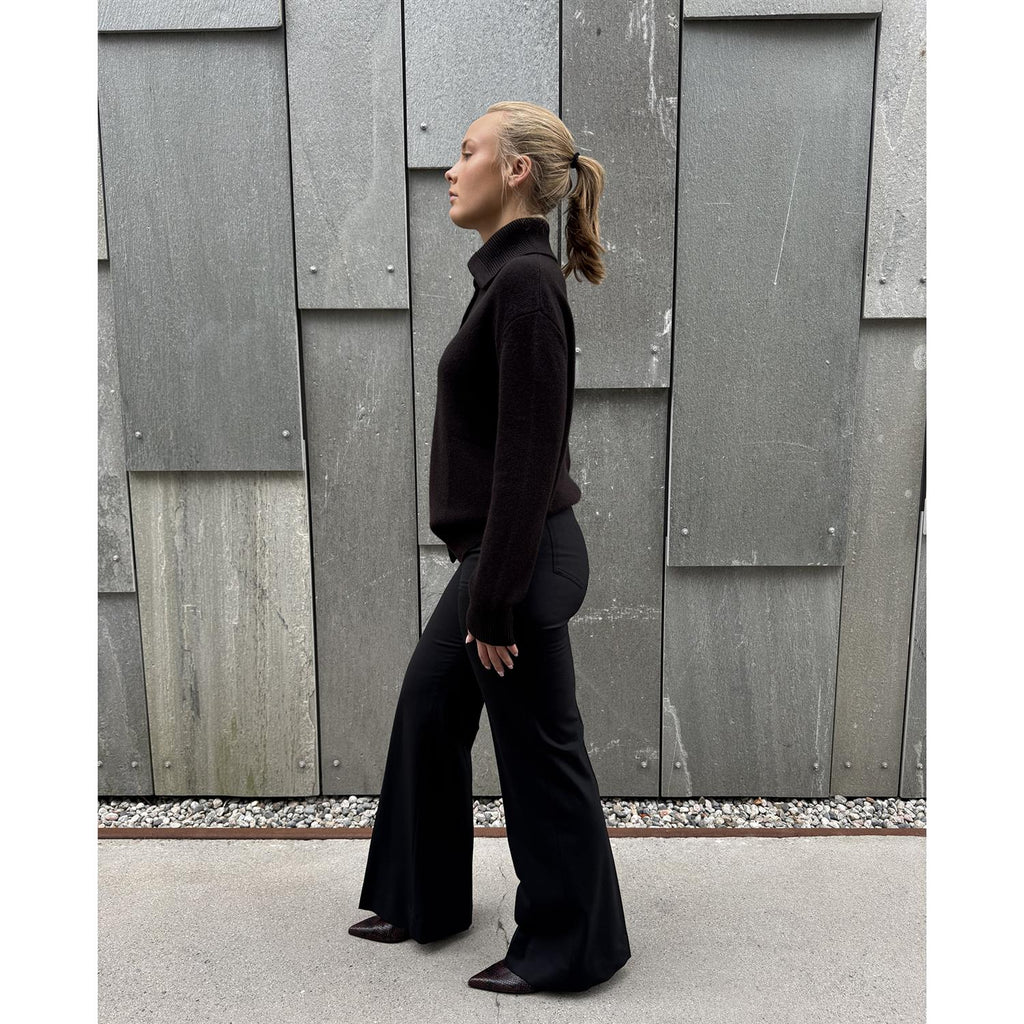 Denie Cardigan Dark Oak
