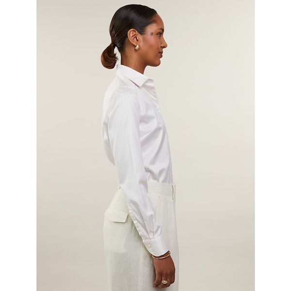 Sofie Shirt Light Pink Stripe