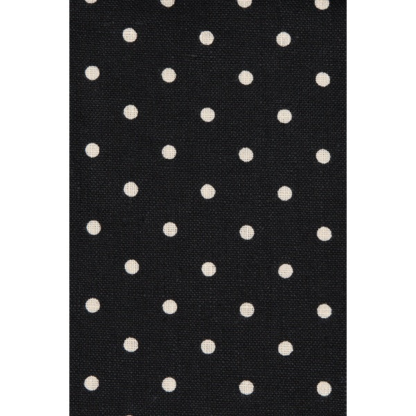 Mira Maxi Dress Lola Polka Dot Black Off White