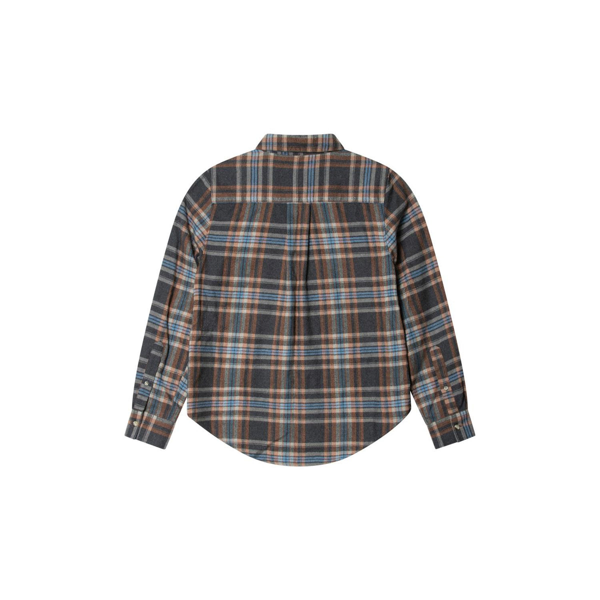 Arc Muted Tartan Shirt Dk Grey