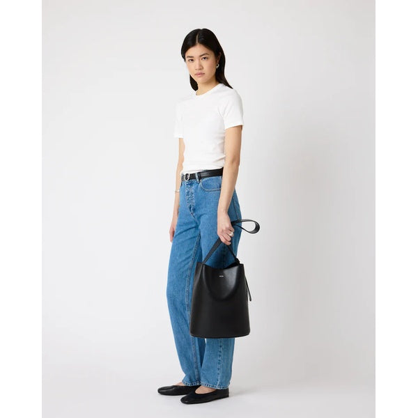 The Norma Tote Solid Black