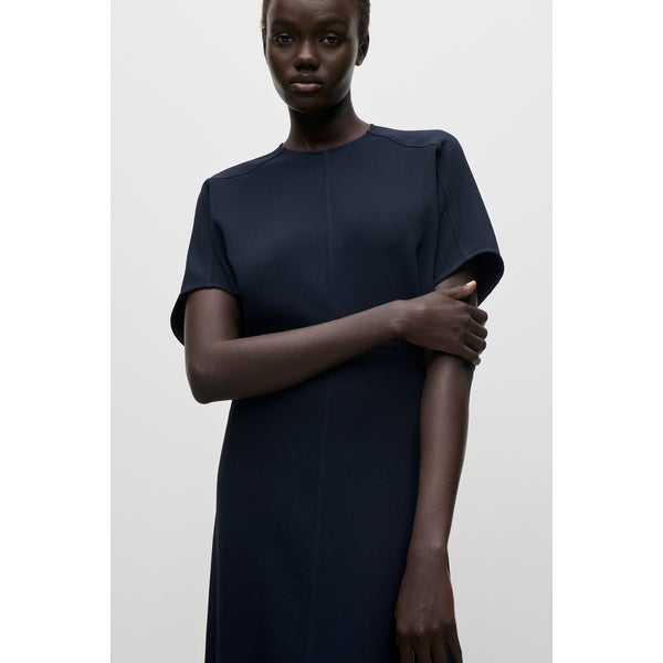 Eleanor Midi Dress Navy