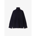 Soft Wool Turtleneck Navy Blue