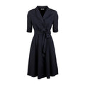 Sofia Wrap Dress Navy
