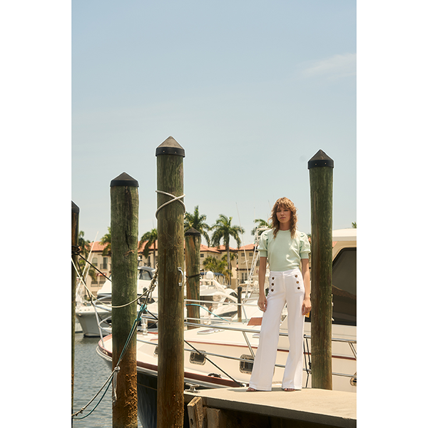 Bridget Soft Denim White