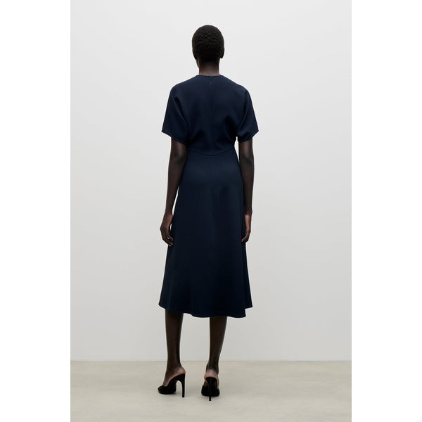 Eleanor Midi Dress Navy