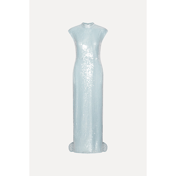 Sequins Cap Sleeve Dress Plein Air