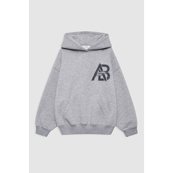Jaci Hoodie Grey Melange