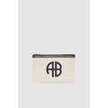 Lili Pouch Natural Canvas/Black