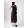 Leo Silk Top Black