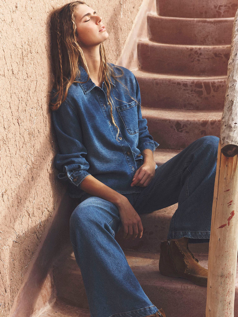 Ben Shirt Meridian Blue