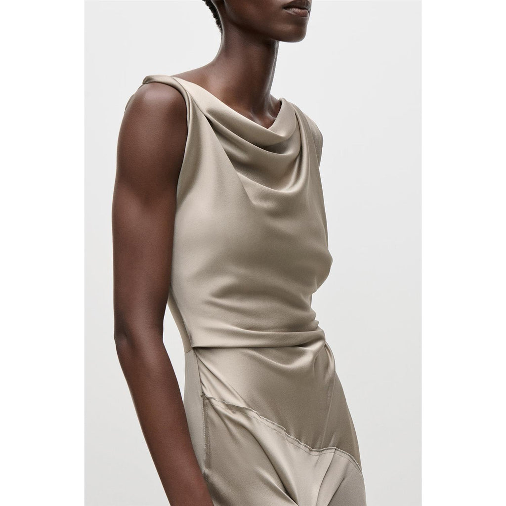 Posy Gown Light Grey