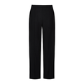 Mid Rise Wool Blend Easy Pull On Black