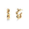 Spiral Hoops S Gold