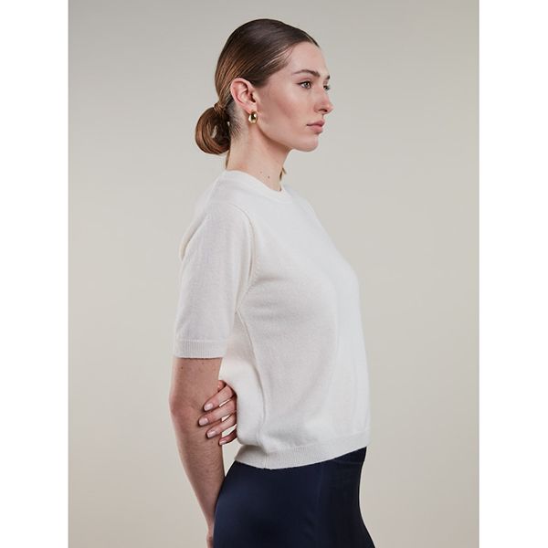 Janet Short Sleeve Offwhite