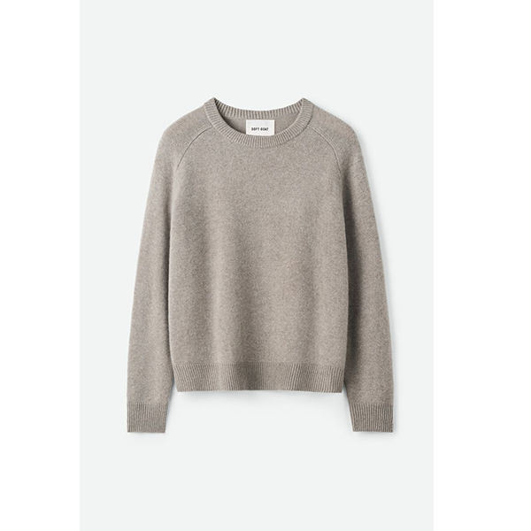 Boyfriend Crewneck Greige