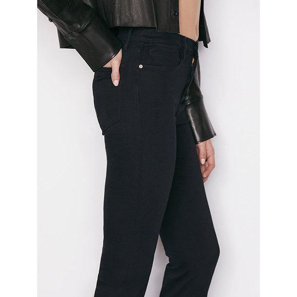Le High Straight Jeans Film Noir