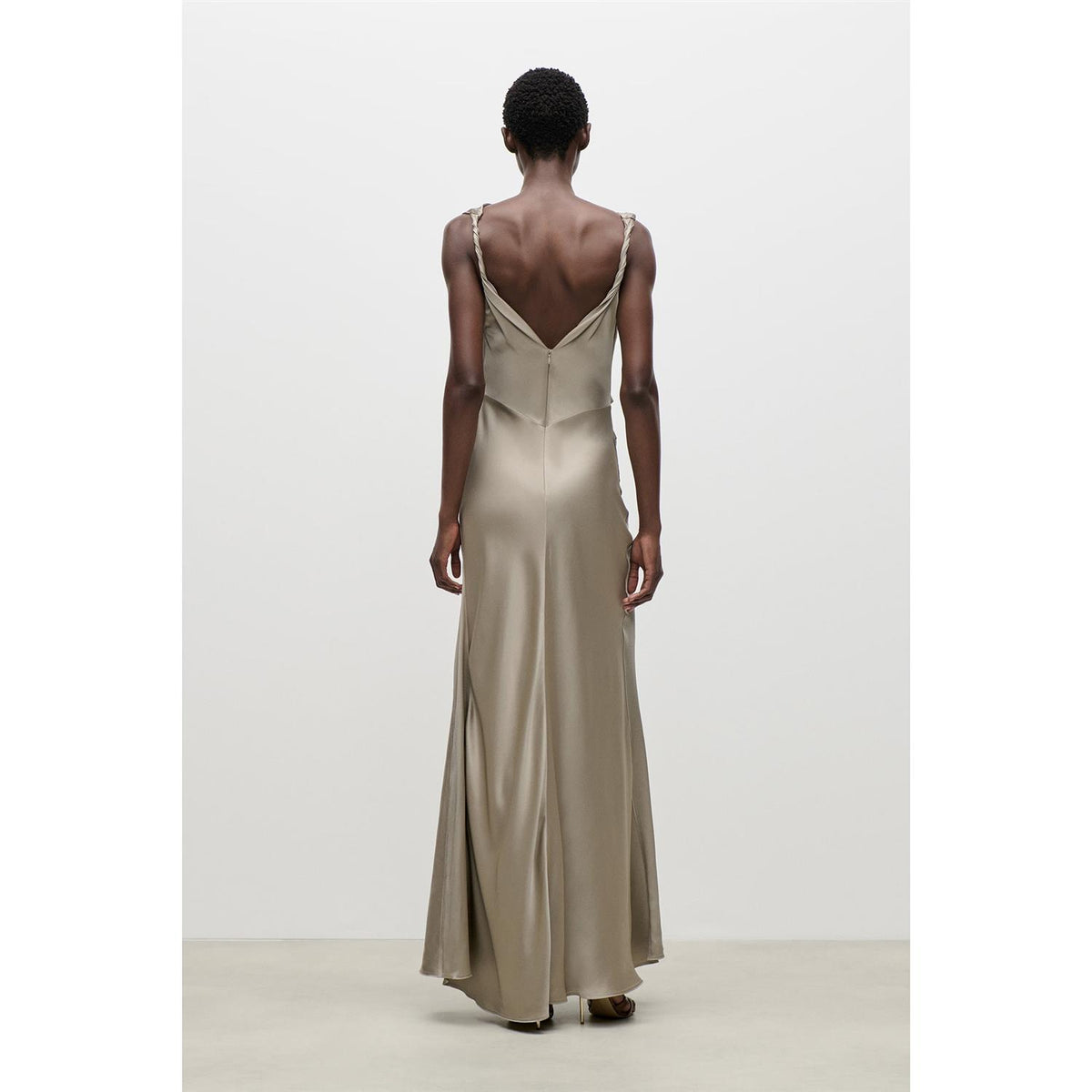 Posy Gown Light Grey