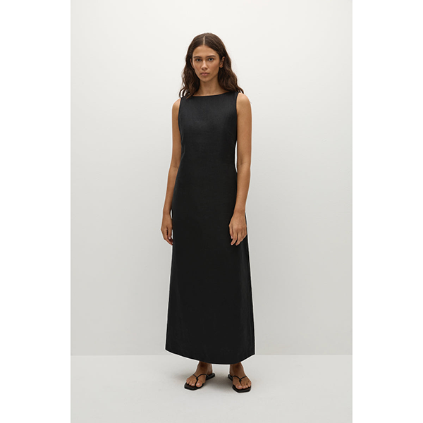 Taylor Midi Dress Black