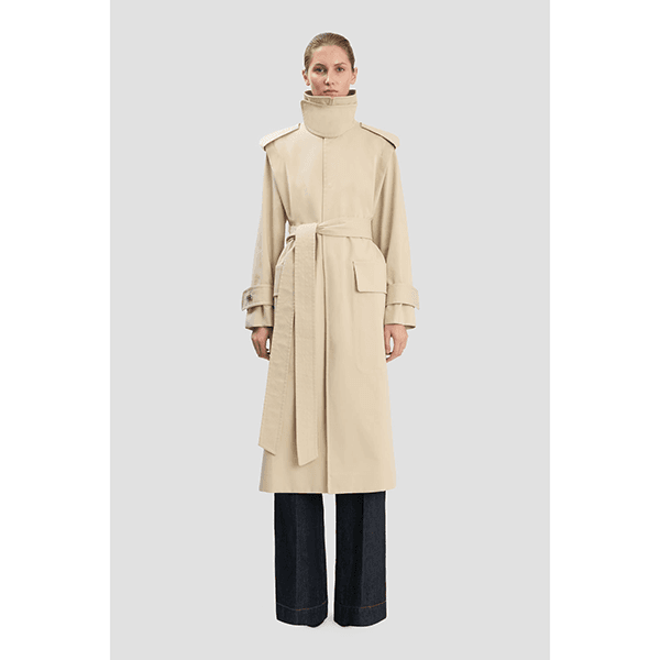 Philippa Trench Coat Beige
