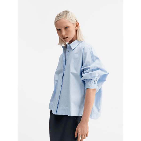 Gigi Oxford Shirt Light Blue