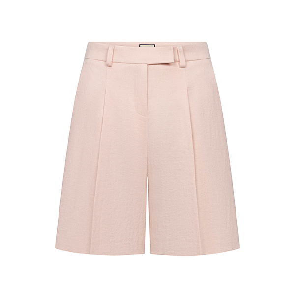 Chrissy Fine Linen Shorts Rose