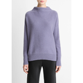 Boiled Funnel Nk Pullover Mauve Iris