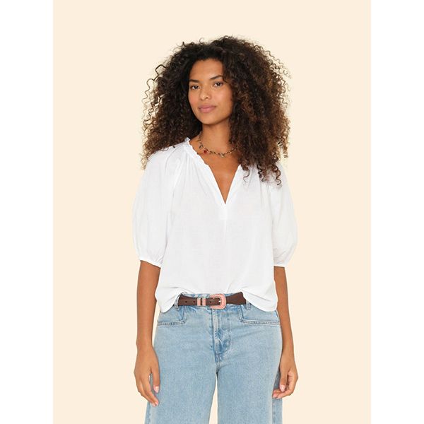 Jules Top White
