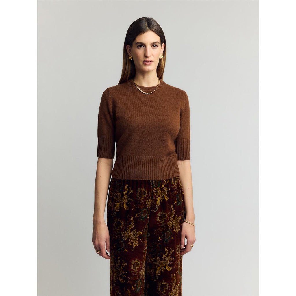 Ever Cashmere Knit Cognac