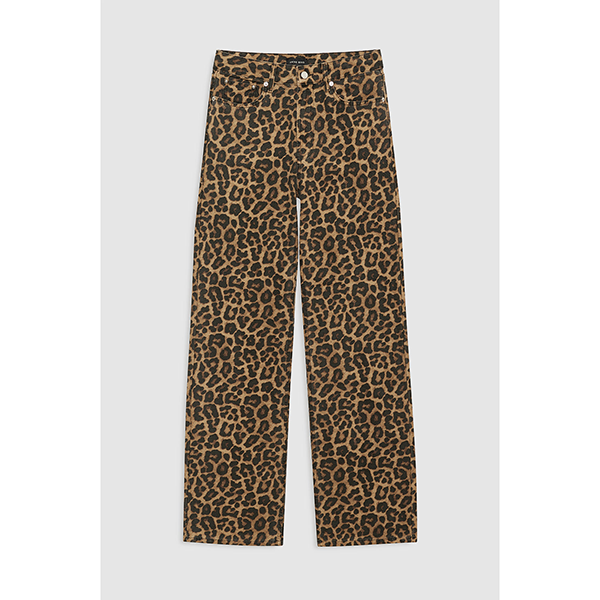 Hugh Jean Black/Brown Leopard