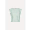 Beaded Boxy Top Ice Flow