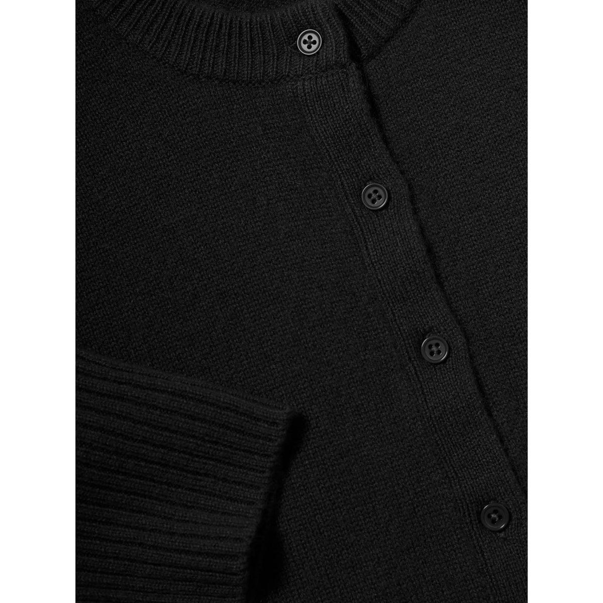 Este Cashmere Cardigan Black