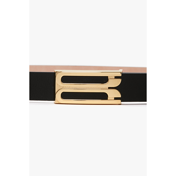 Regular Dorian Frame Belt Black Gold