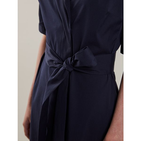 Sofia Wrap Dress Navy