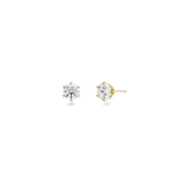 Crown Studs Gold