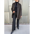 Paula Alpaca Coat Brown