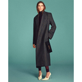 Double Faced Overcoat Dark Grey Melange
