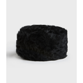 Alessia Shearling Hat Black