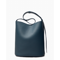 The Norma Tote Slate Blue Grosgrain