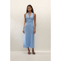 Marita Midi Dress Sky Blue