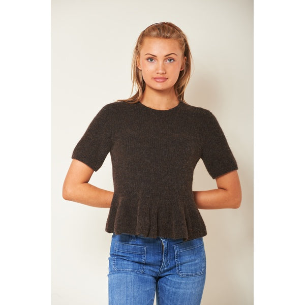 Aria Sweater Dk Brown