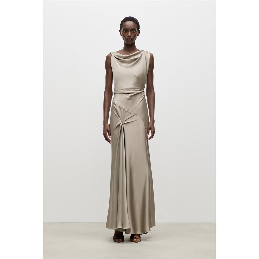 Posy Gown Light Grey
