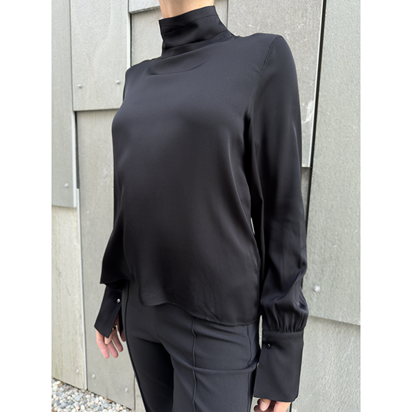 Luna Blouse Black