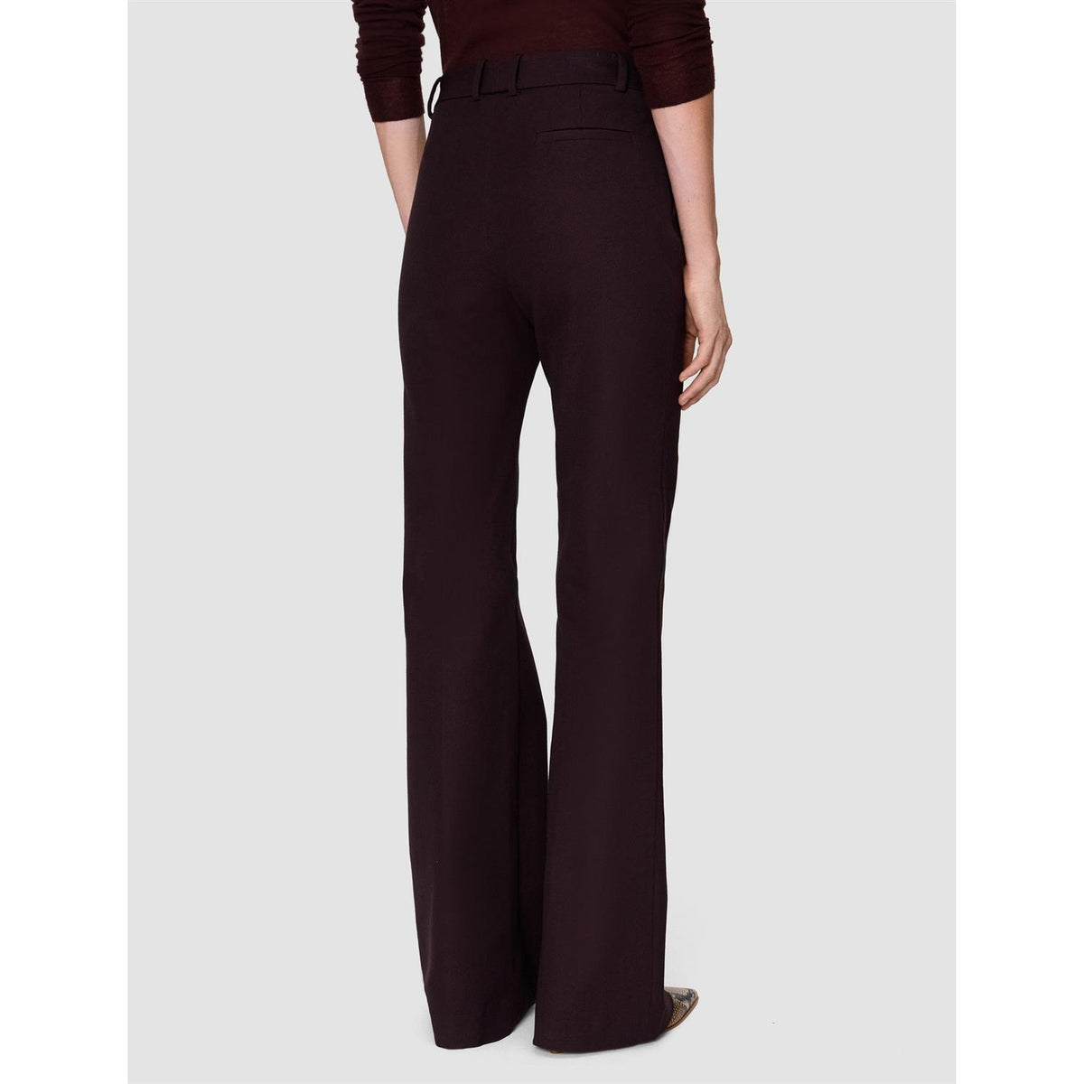 Tafira Pant Gabardine Mahogany