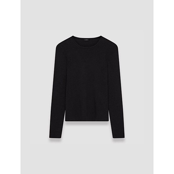 Silk Stretch Long Sleeve Black
