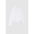 Scott Cropped Shirt White