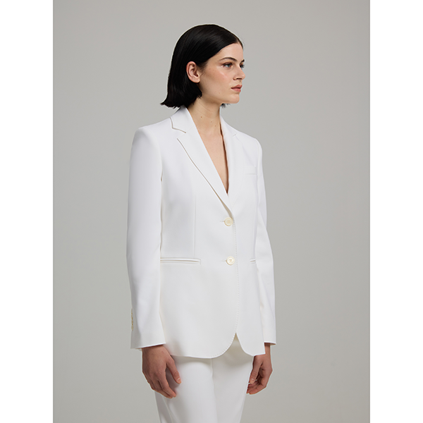 Brette Blazer White