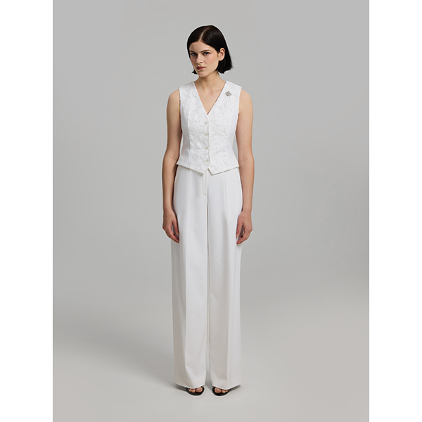Katya Trousers White
