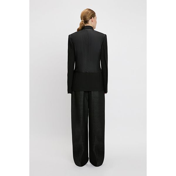 Fluid Detail Jacket Black
