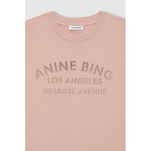 Ivan Long Sleeve Melrose Stencil Washed Blush